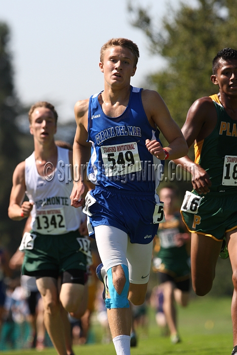 12SIHSD3-137.JPG - 2012 Stanford Cross Country Invitational, September 24, Stanford Golf Course, Stanford, California.